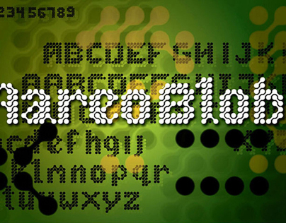 Aareo Blob - Typeface Design