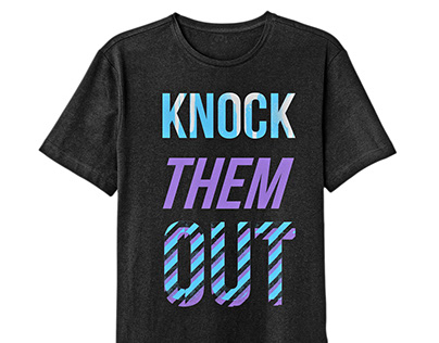 Proyecto Tshirt "Knock them out"