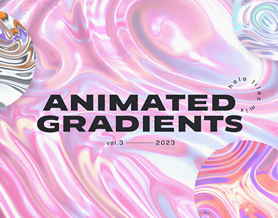 Animated Iridescent Gradients v.3
