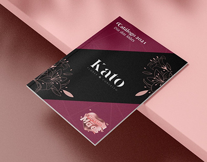 Projeto editorial - Catálogo Kato Flores