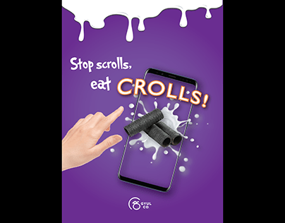 Roll Choco Wafer Poster Ad | LSP Project