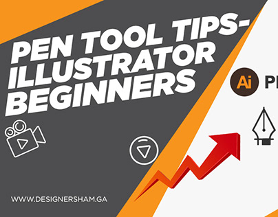 Pen tool tips for Adobe Illustrator Beginners...