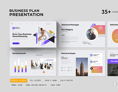Business Ekko-Deck Google Slides Presentation Template