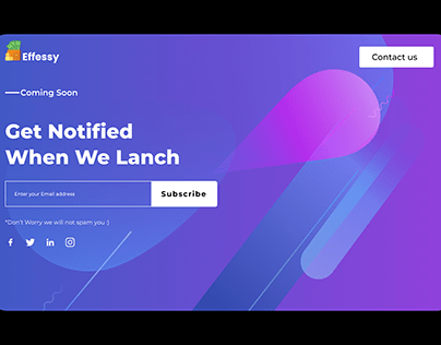 Project thumbnail - coming soon page of ewallet