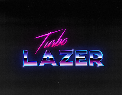 80's Style Chrome Text Effect (Practice)