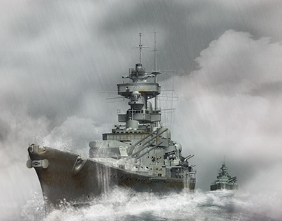 German heavy cruiser Prinz Eugen