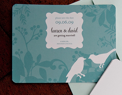 My Wedding Invitation & Save the Date Postcard