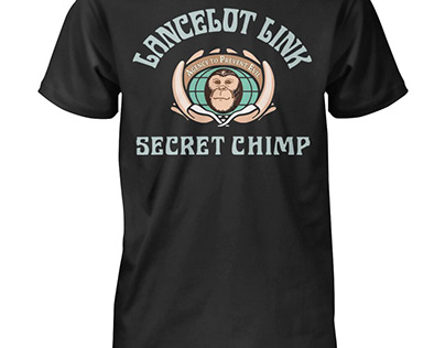 Lancelot Link Secret Chimp T Shirts