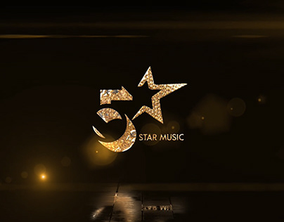 Motion Logo for "5 Star Music"