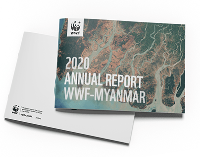 Annual report design: WWF