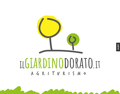 Il Giardino Dorato - Brand identity - Logo design