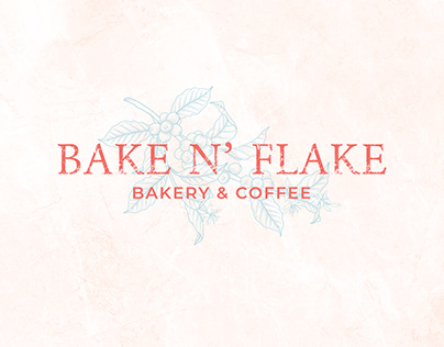 BAKE N' FLAKE LOGO DESIGN & BRANDING
