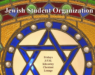 Jewish Student Organization Poster