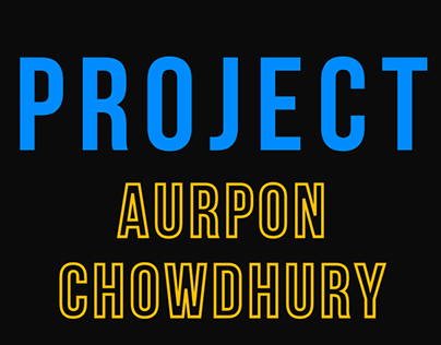 Project Aurpon Chowdhury