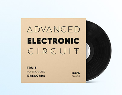 Packaging Design # Vinyl Disc COVER