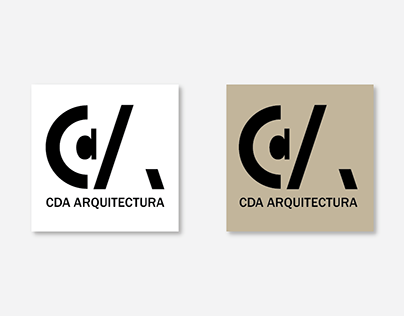 Branding identity for CdA stationery