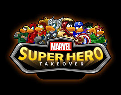 Marvel Super Hero Takeover - Club Penguin