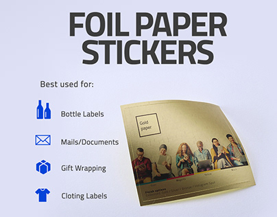 Foil Paper Stickers