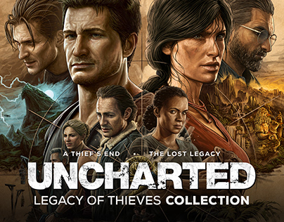 UNCHARTED: Legacy of Thieves Collection Key Art