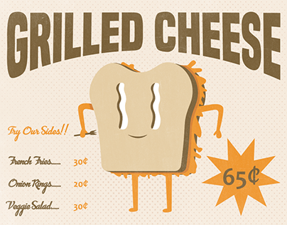 GRILLED CHEESE POSTER