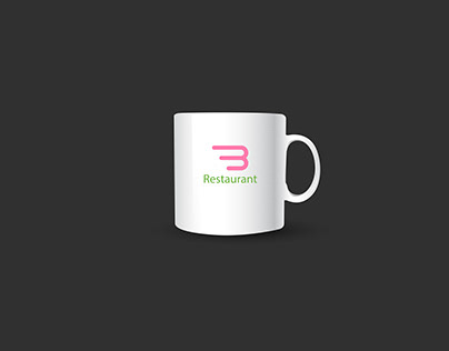 B Restaurant Teacup Brand Identity design