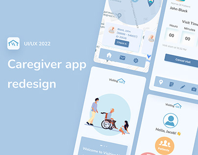 Caregiver app & icon redesign