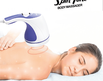 Landing Page "Relax & Spin Ston" Body Massager