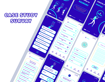 Case study UX/UI Survey app