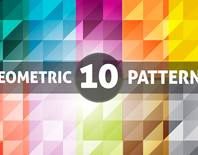 10 Triangle Geometric Patterns