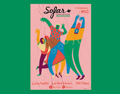 Afiche 50 aniversario Sofar Sounds