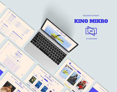 UI/UX redesign strony internetowej Kina Mikro