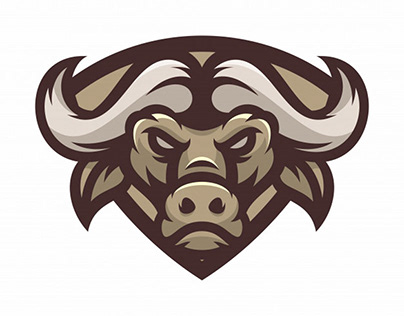 buffalo-vector-logo-icon-illustration-mascot