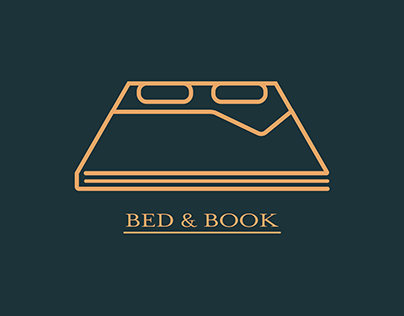 Bed & Book - Branding - Bed and Breakfast
