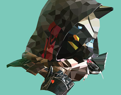 The Hunter (Low-poly Cayde-6)