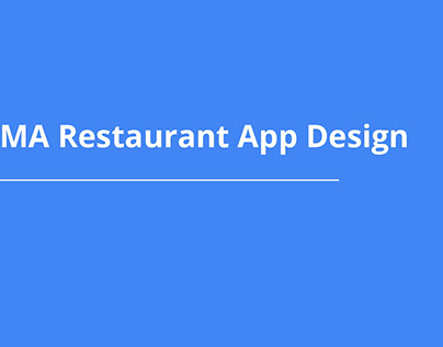 HEIMA Resturant App Design