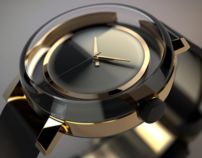 Transparent Luxury Modern Watch Design