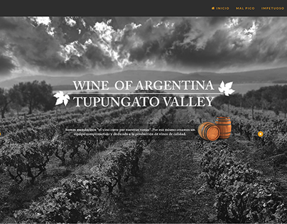 Sitio web para el Winelovers
