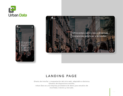 Urban Data | Landing Page