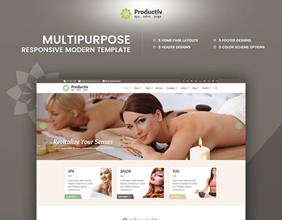 Productiv Multipurpose Responsive Website