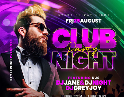Club Night Flyer