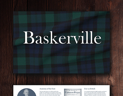 Baskerville Informative poster