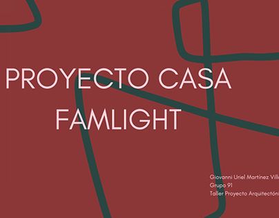 Proyecto CASA FAMLIGHT
