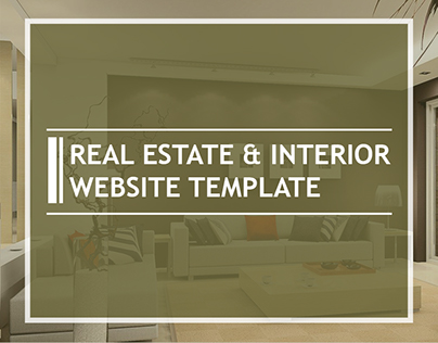 Rel Estate & Interior Website Template