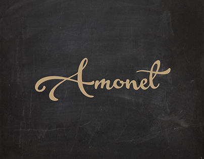 Amonet - Diseño de Logotipo - Diseño Gráfico - 2015