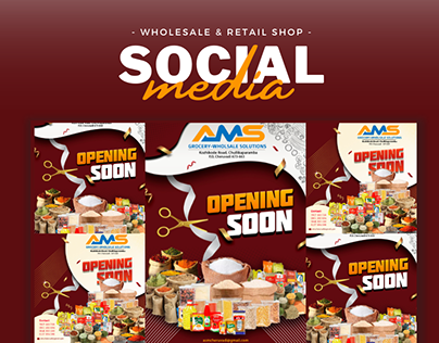 Social media | Inauguration | wholesale and retail shop