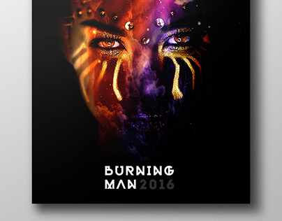 Poster BURNING MAN 2016
