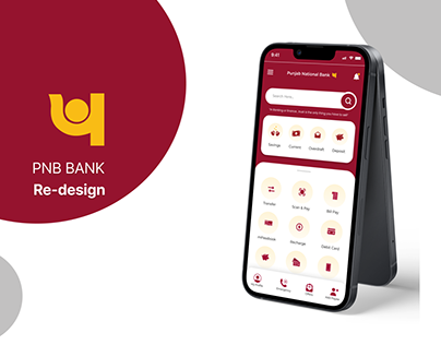 UI REDESIGN OF PNB BANK (Mobile)