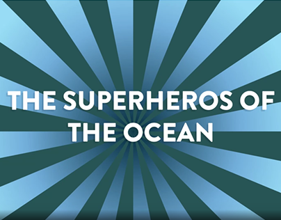 Minimalist Animation - The Superheroes of the Ocean