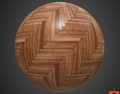 Wood Floor Parquet 3D Texture PBR HighRes Free Download