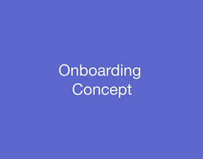Onboarding concept